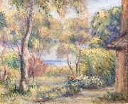 Pierre-Auguste Renoir Paysage a Cagnes oil painting